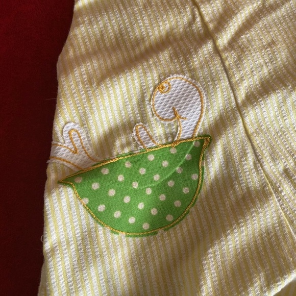 Vintage JC Penneys Turtle Toddle Time Size 1/2 Yellow One Piece Romper Jumpsuit - Picture 8 of 10